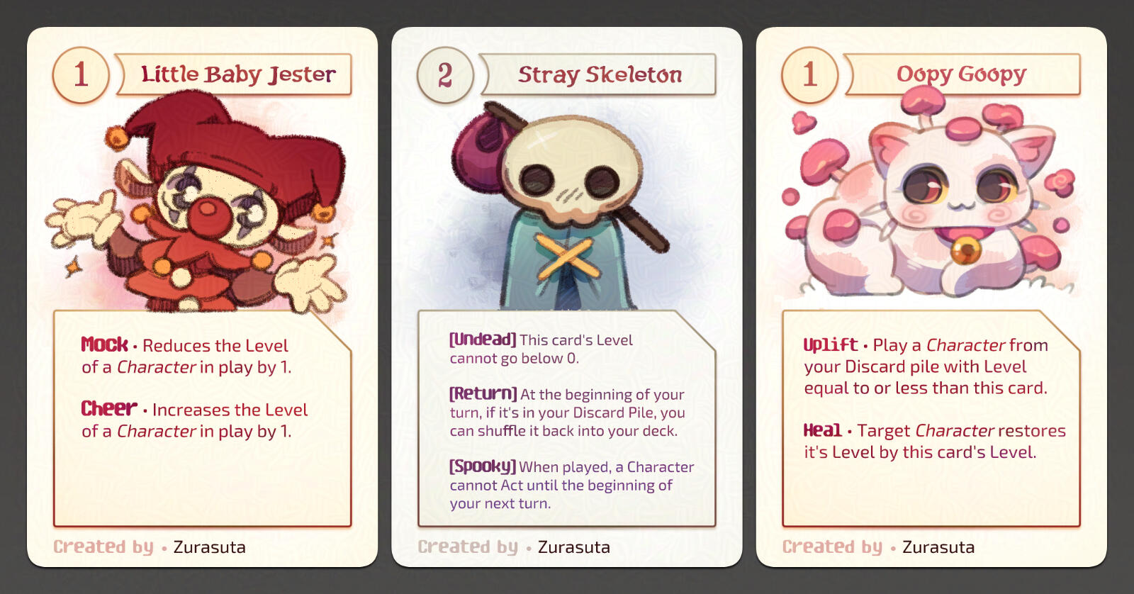 Custom Cards for Basic TCG.